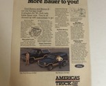 1985 Ford Bronco And Bronco II Print Ad Advertisement Vintage Pa2 - £5.41 GBP