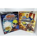 Set Of 2 Naruto Ultimate Ninja 2 &amp; Uzumaki Chronicles Prima Strategy Guides - £10.99 GBP