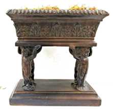 Vintage Heavenly Centerpiece by Austin Original Brown Four Putti Style A... - $226.71