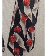 A Rogers Hand Made 1997 Basketball Neck Tie/ Necktie 59&quot;x4&quot; - $99.41 MXN