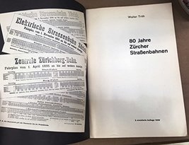 80 Jahre Zurcher Strabenbahnen [Unknown Binding] Walter Trüb image 5