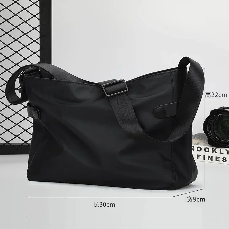 BJIAX Simple Shoulder Bag Men Small Crossbody Backpack Korean Version Cr... - $52.65