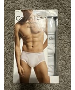 Calvin Klein 3-Pack/Pairs 100% Cotton Briefs White Underwear Men’s Size ... - $31.93 CAD