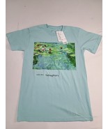 Knitswell Unisex Sz S Nenuphars Monet Art Water Lilies Graphic T Shirt NWT - £16.96 GBP