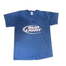 Alleson Athletic Bud Light Jersey Style Unisex Short Sleeve T-shirt Size... - £21.84 GBP