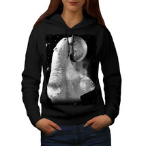 Bear Disco Space Animal Sweatshirt Hoody Party Animal Women Hoodie - £17.29 GBP