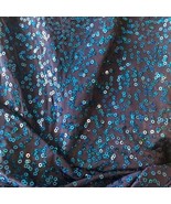 EUC Love Reigns Blue Sequin Stretchy Dress Size Small  - £12.45 GBP