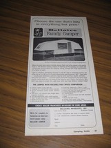 1965 Print Ad Bellaire Family Tent Camper Trailers Bradenton,FL - £10.29 GBP