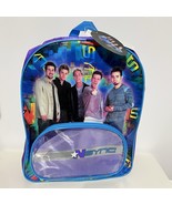 NSYNC Y2K Backpack Vinyl 2001 Blue Purple Keychain New *FLAWS - $75.00