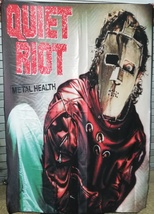 QUIET RIOT Metal Health FLAG CLOTH POSTER BANNER CD Hard Rock - £15.64 GBP