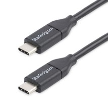 StarTech.com 2m 6 ft USB C Cable - M/M - USB 2.0 - USB-IF Certified - US... - £19.71 GBP