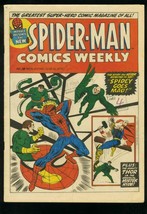 SPIDER-MAN Comics Weekly #18 1973-STEVE DITKO-DON HECK-BRITISH-SPIDEY- Vg - £34.97 GBP