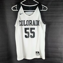 Colorado Womens Basketball Jersey Medium White 55 Nike Buffaloes - £24.94 GBP