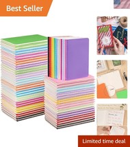 Vibrant 120-Pack Kids&#39; Notepads: 3.5x5.5 Inch Soft Cover Journals, 60 Pa... - $60.00