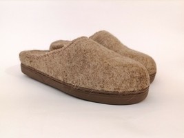 US12 Unpainted felt slippers * Felted Winter Mens Slippers * Handmade house shoe - £33.23 GBP