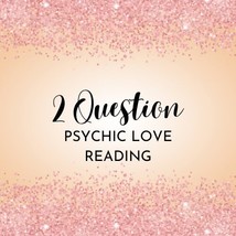 2-question psychic love reading | Love Tarot reading | Same day psychic ... - £7.83 GBP