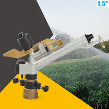 1.5&quot; Irrigation Spray Gun 360 Adjustable Large Area Lawn Sprinkler Watering Gun - £75.83 GBP