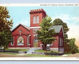 Gerusalemme Musica Luterana Chiesa Columbiana Ohio Oh Lino Cartolina O1 - $3.02