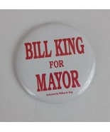 Vintage Bill King For Mayor Pin Button - €5,49 EUR