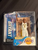 Kobe Bryant 2006 McFarlane Series 11, LA Lakers White Uniform 81 Point Game NEW - £75.54 GBP