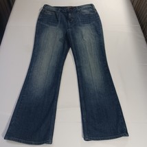 Zana Di Women's Blue Jeans Size 16 (34×31) Bootcut Cotton Blend Faded RN#74753 image 13