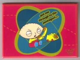 The Family Guy, Stewie Put Me Through to the Pentgagon! Fridge Magnet NEW UNUSED - £2.99 GBP