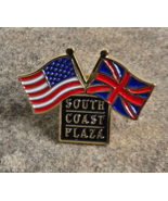 South Coast Plaza Flag USA Great Britain Union Jack California Lapel Pin... - $12.99