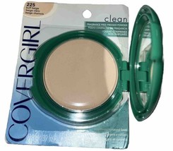CoverGirl CLEAN pressed powder #225 Buff Beige (New/Sealed/Discontinued)... - $19.79