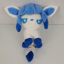 Glaceon Minky Pokedoll 2010 Pokemon Center Plush Stuffed Toy Doll White Blue - $19.80