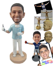 Personalized Bobblehead Oral Hygienist Doctor Ready To Pull Teeth - Careers &amp; Pr - £67.94 GBP