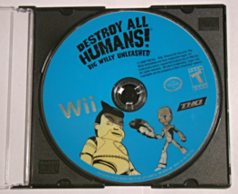 Nintendo Wii - DESTROY ALL HUMANS! BIG WILLY UNLEASHED (Game Only) - $6.50