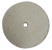 Buffing Wheel,Spiral Sewn,6 In Dia. - $18.99