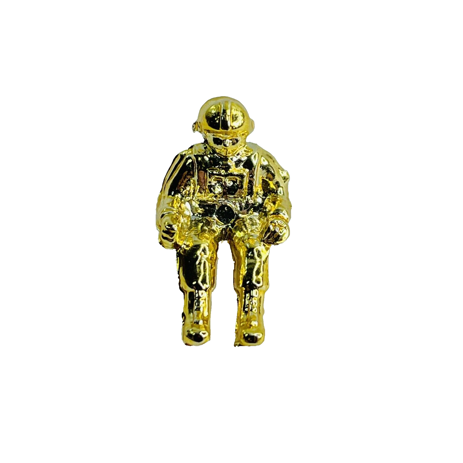 Gold Pilot Driver Tomy Robo Strux Zoids Vintage Authentic Figure 1980’s Toy - $8.90