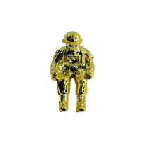 Gold Pilot Driver Tomy Robo Strux Zoids Vintage Authentic Figure 1980’s Toy - £6.97 GBP