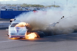 4x6 Color Drag Racing Photo Chris Lane DESERT RAT Olds Funny Car Fire Ph... - £2.16 GBP