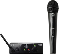 AKG Pro Audio WMS40MINI Vocal Set Band US25C Wireless Microphone System, with SR - $132.52+