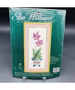 Elsa Williams Orchids Stitchery Crewel Embroidery Kit Complete Open Pack... - £27.65 GBP