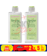 2 X Simple Soothing Facial Toner Kind To Skin With Vitamin B5 For All Sk... - $938.64 MXN