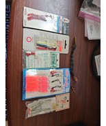 great lot NOS vintage fishing lures Creme Eddystone Upperman&#39;s Mann&#39;s - $29.69 CAD