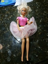 1975 Barbie Doll Blonde Hair Blue Eyes Pink Ballet Outfit Indonesia - $31.46