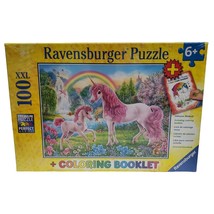 Ravensburger Puzzle NIB 100xxl Puzzle With Coloring Book - £13.49 GBP