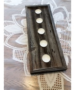 Rustic votive center piece - $45.00