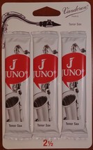Juno by Vandoren Bb Tenor Saxophone Reeds 3 Pack. Strength 2 1/2 (JSR712... - $14.88