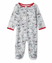 Wonder Nation Baby Boys Dog Sleep N Play Pajamas Size Newborn - £15.97 GBP