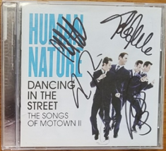 HUMAN NATURE &#39;Dancing in the Street&#39; The Songs of Motown, Autographed CD - £15.69 GBP