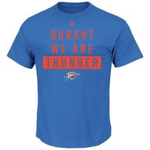 Nwt Nba Okc Thunder Men&#39;s Size Xl Kevin Durant Blue Tee Shirt - £13.23 GBP