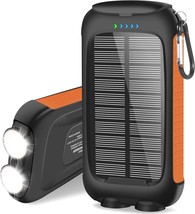 The Product Is A Waterproof Portable Solar Phone Charger With An, And Tr... - £29.71 GBP