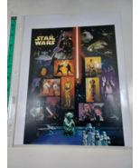 Mint USPS STAR WARS 41c cent Postage Stamp sheet USA 2007 30th (book 1 #49) - £10.31 GBP