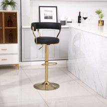 Bar Stools with Back and Footrest Counter Height Dining Chairs - £83.55 GBP