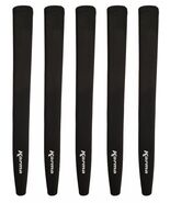 5 Pack Karma Black Jumbo Oversize Putter Golf Grip XL Large Mens New Fla... - €33,81 EUR